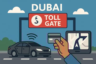 Dubai toll road payment and navigation services Dubai toll road payment and navigation services