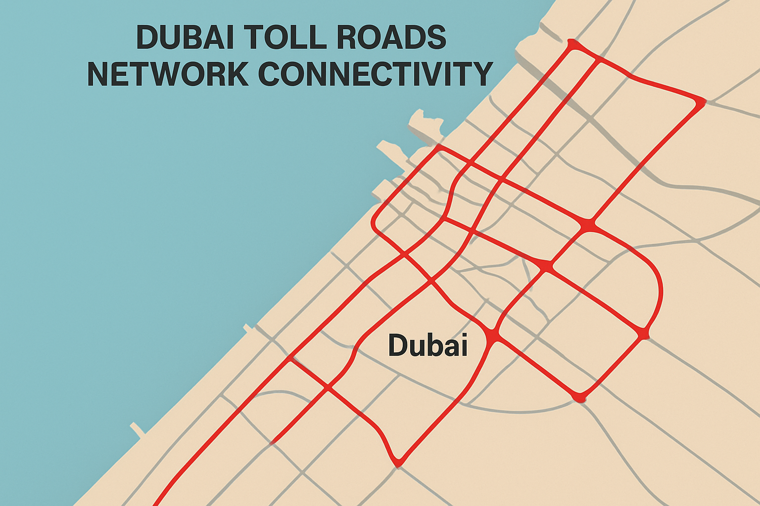 Dubai Toll Roads Network Connectivity